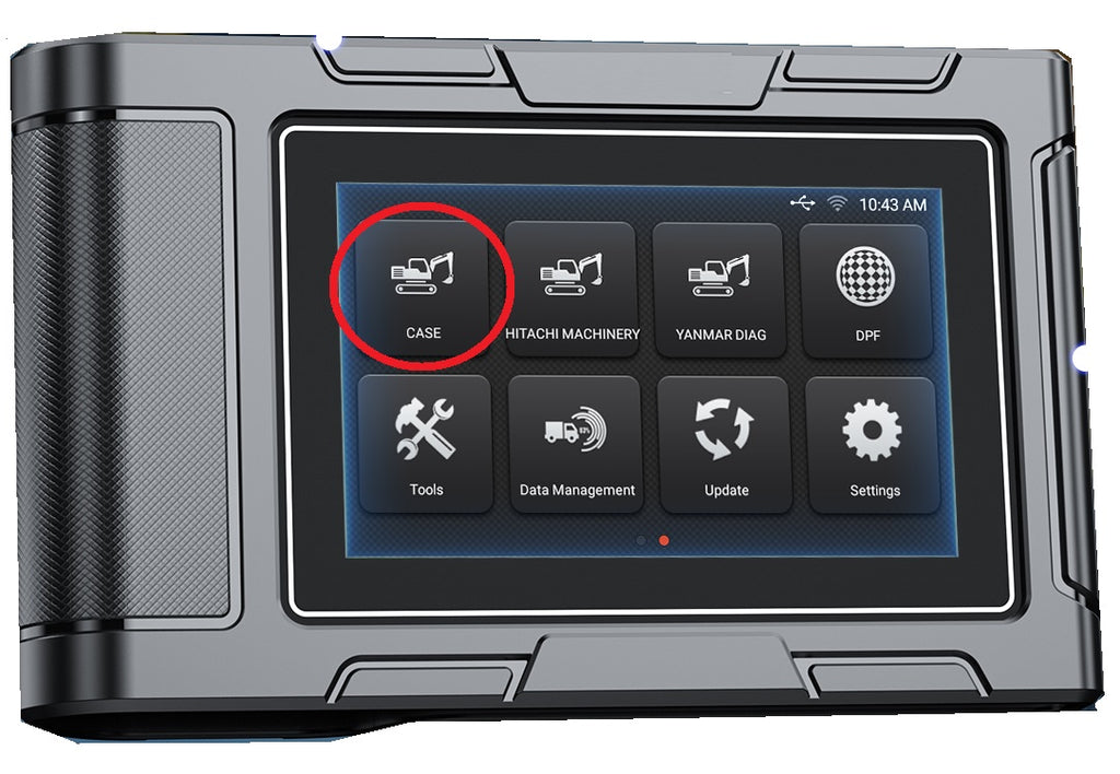 Diagnostic Scanner for Case IH Combine Harvester