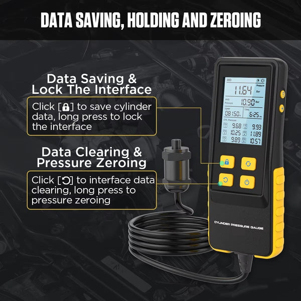 Digital Cylinder Pressure Gauge for Mini
