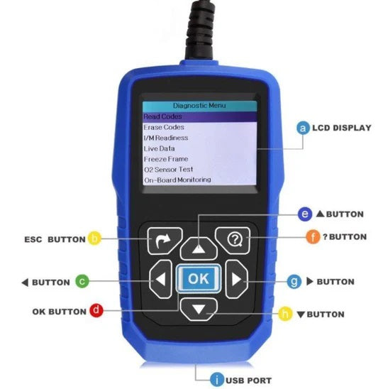 International HX515 Compatible Diagnostic Scan Tool Fault Code Reader