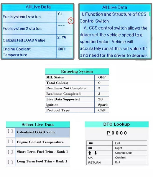 Freightliner 108 SD Compatible Diagnostic Scan Tool Fault Code Reader