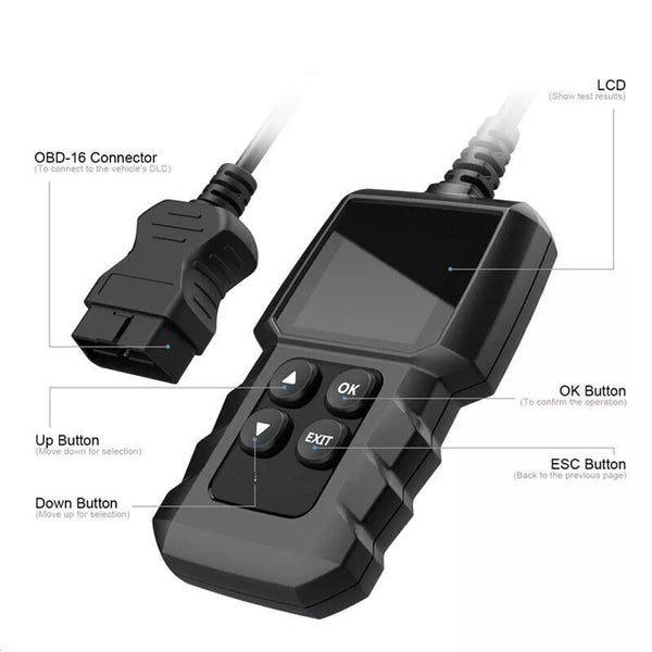 Diagnostic Scanner Fault Code Reader for Toyota