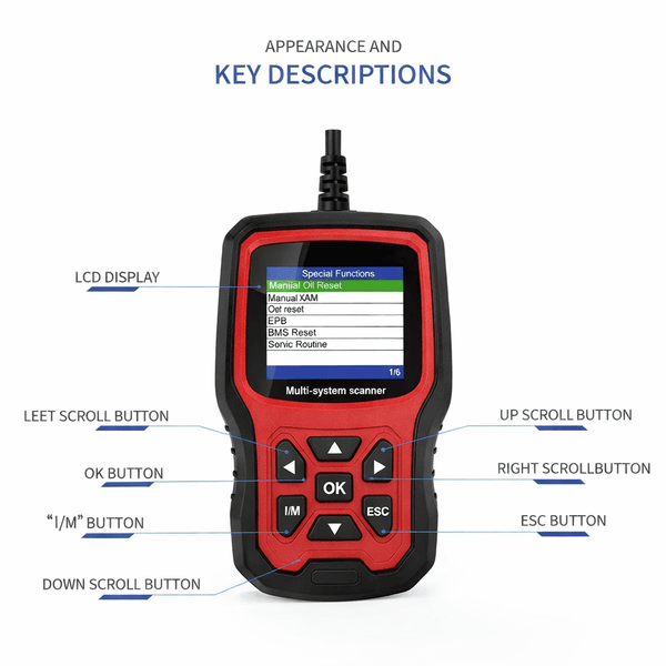DPF Regen & Diagnostic Scanner for Ford Pickup