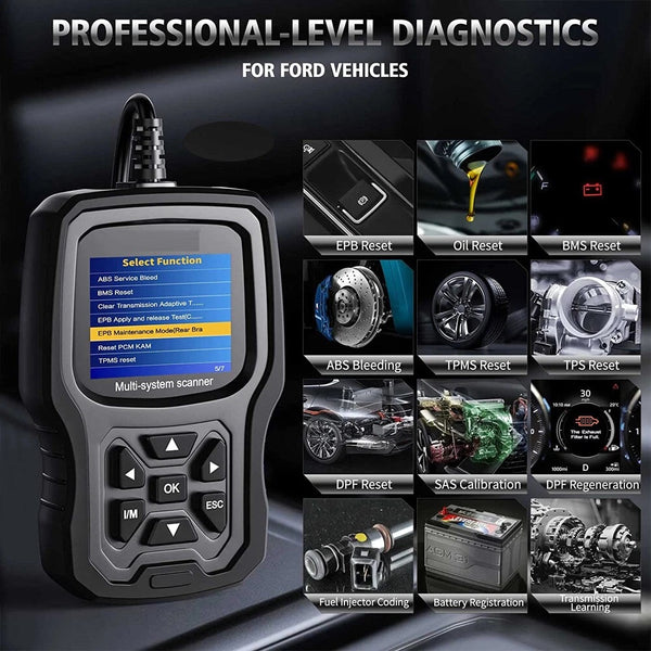 DPF Regen & Diagnostic Scanner for Ford Pickup