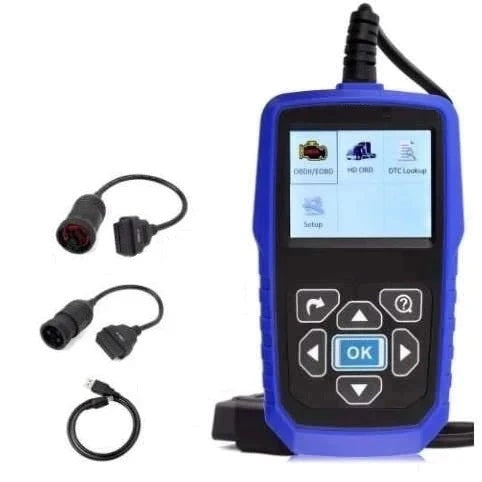 Truck Diagnostic Scanner — Clear SPN 157, 190, 312, 71, 91 Fault Codes | Cummins, PACCAR, Mack, Detroit, Volvo Compatible