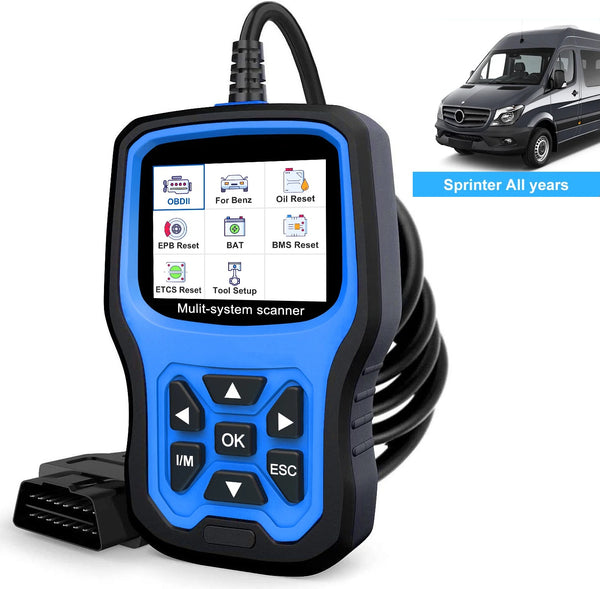 DPF Regen & Diagnostic Scanner for Mercedes Sprinter