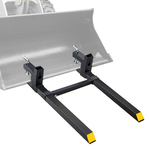 Clamp-On Pallet Bucket Forks for Your New Holland Tractor