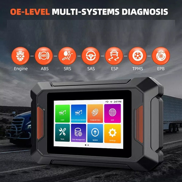 DPF Regen & Diagnostic Scanner for Kubota Skid Steer