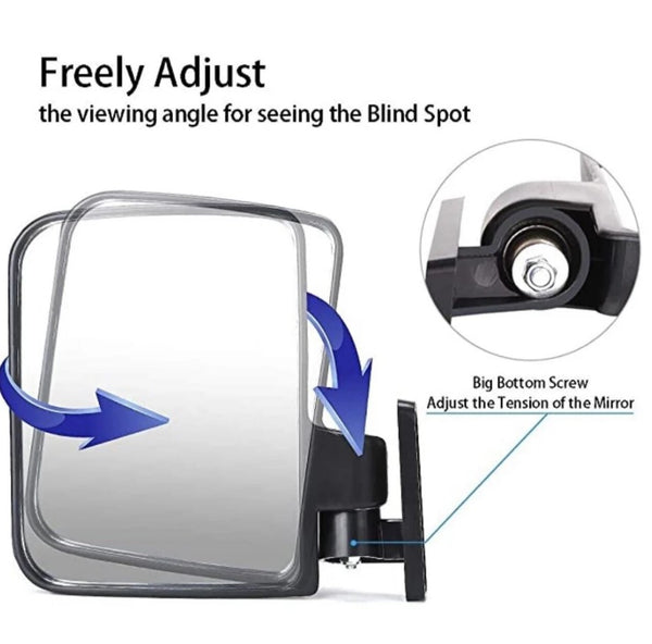 Side View Mirrors for Ford Tractor - Easy Installation