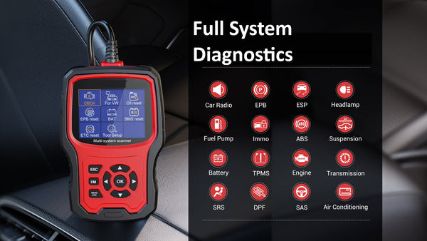 DPF Regen & Diagnostic Scanner for VW Transporter