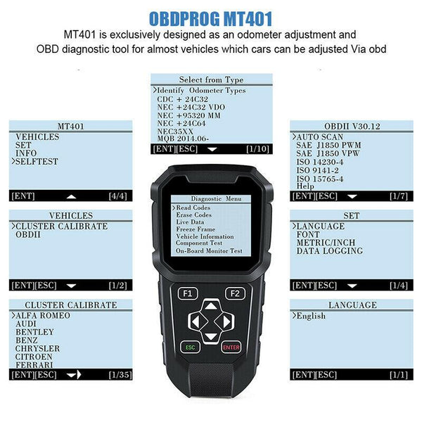 Odometer Adjustment Mileage Correction Tool for Jaguar