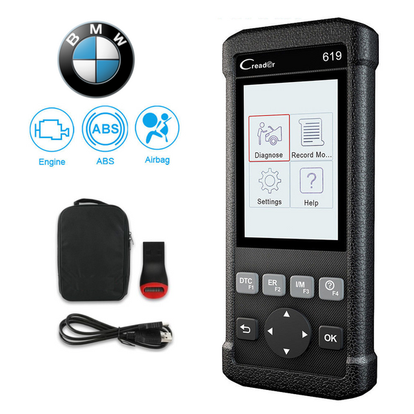 BMW SRS/Airbag, ABS & Engine Diagnostic Scanner Code Reader