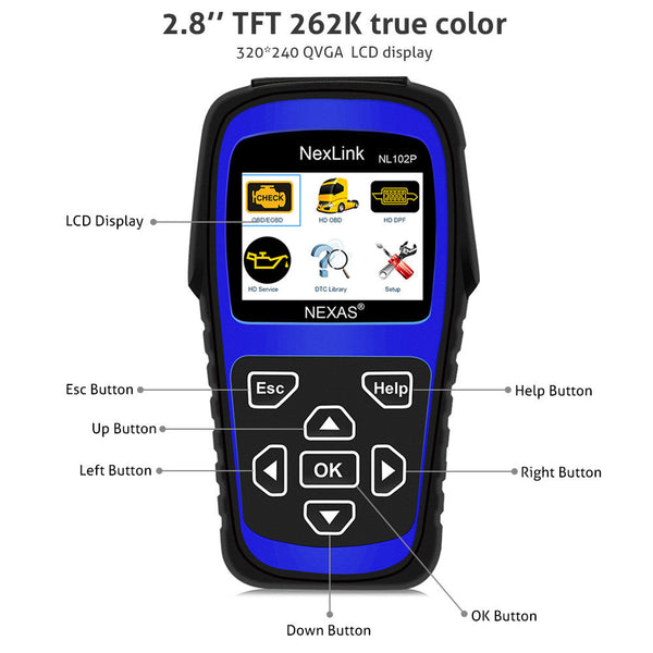 Kenworth Truck Diagnostic Scanner & DPF Regeneration Tool