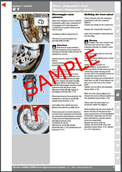 Ducati Repair & Service Manual – Choose Your Motorcycle (Instant Access)