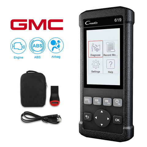 GMC SRS/Airbag, ABS & Engine Diagnostic Scanner Code Reader