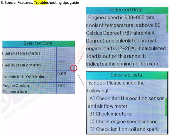 Detroit Engine Diagnostic Scanner Fault Code Reader