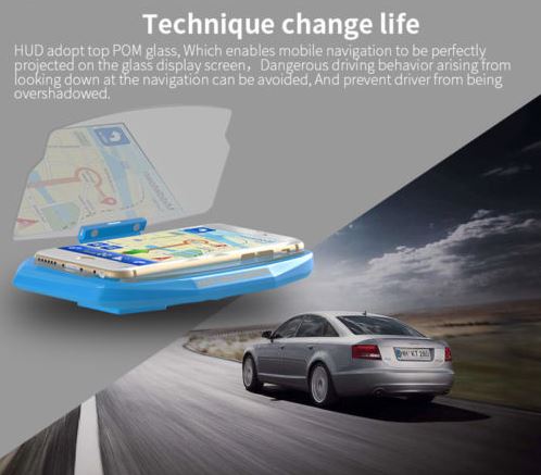 Smartphone Reflection Head Up Display Holder Mount