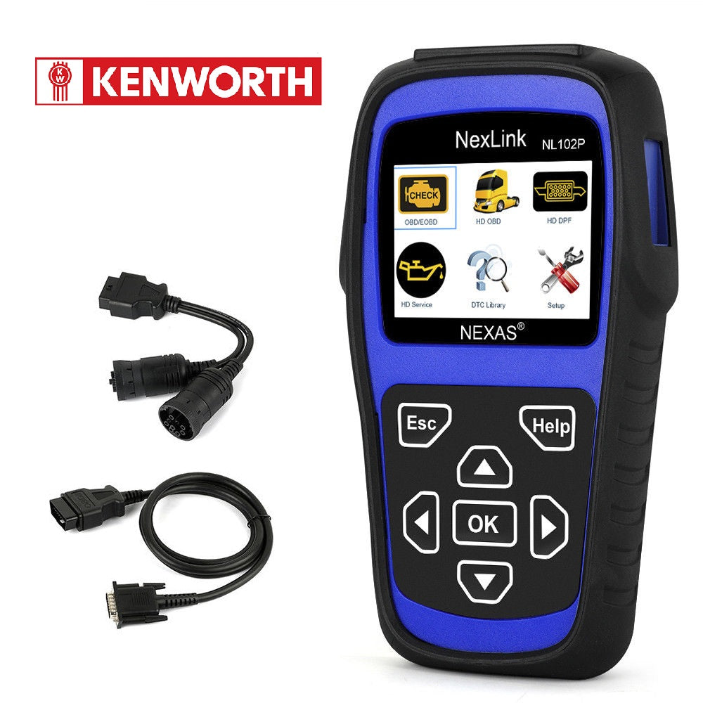 Kenworth Truck Diagnostic Scanner & DPF Regeneration Tool