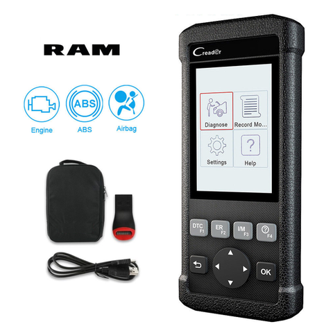 RAM SRS/Airbag, ABS & Engine Diagnostic Scanner Code Reader