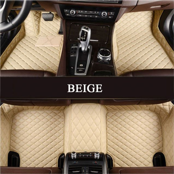 Dodge Leather Custom Fit Car Mat Set