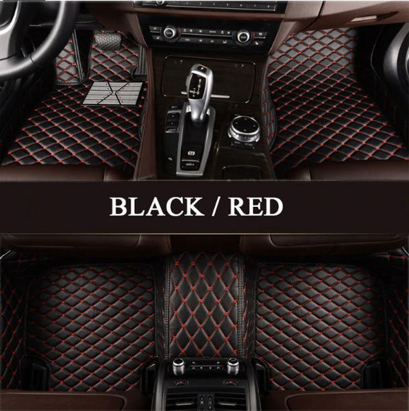 Pontiac Leather Custom Fit Car Mat Set