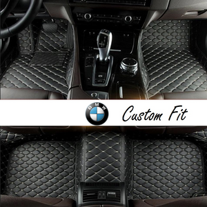 BMW Leather Custom Fit Car Mat Set
