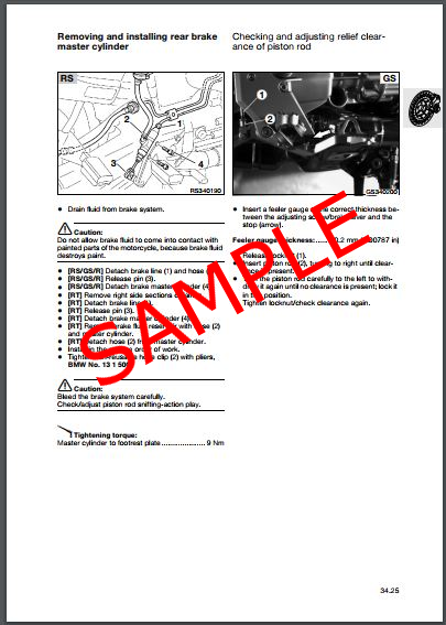 BMW Motorcycle Repair & Service Manual – Choose Your Motorcycle (Instant Access)