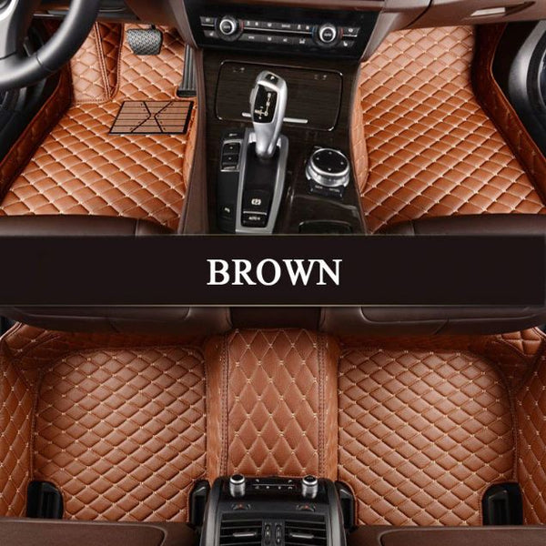 Lincoln Leather Custom Fit Car Mat Set