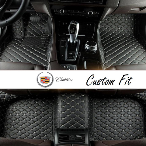 Cadillac Leather Custom Fit Car Mat Set