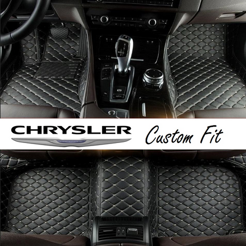 Chrysler Leather Custom Fit Car Mat Set