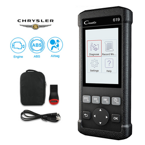 Chrysler SRS/Airbag, ABS & Engine Diagnostic Scanner Code Reader