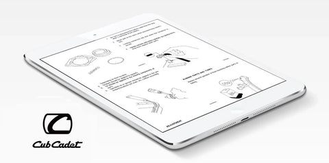 Cub Cadet Mower Repair & Service Manual – Choose Your Mower (Instant Download)