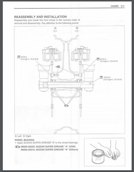 Suzuki Motorcycle Repair & Service Manual – Choose Your Motorcycle (Instant Download)