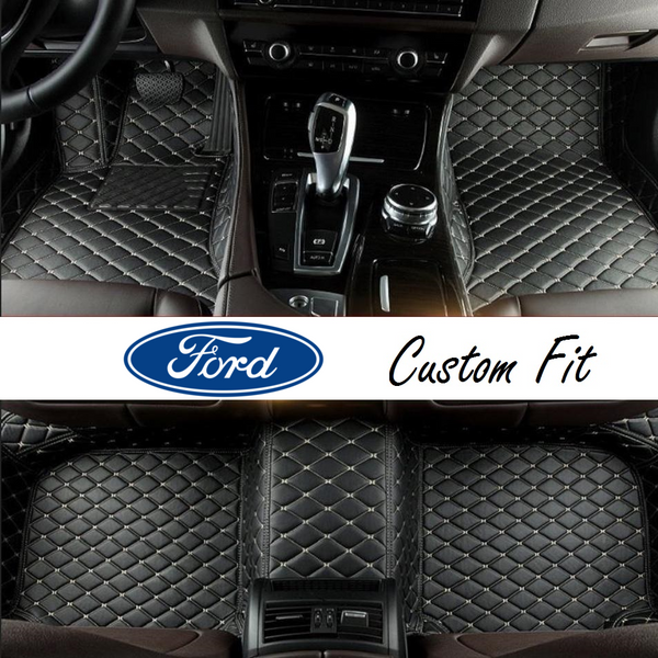 Ford Leather Custom Fit Car Mat Set