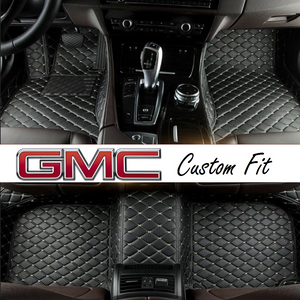 GMC Leather Custom Fit Car Mat Set
