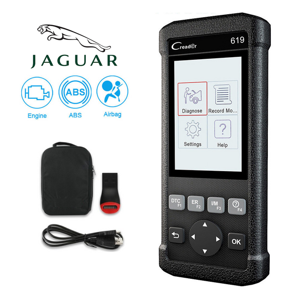 Jaguar SRS/Airbag, ABS & Engine Diagnostic Scanner Code Reader
