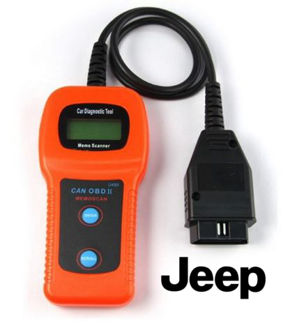 Jeep U480 OBD2 Car Diagnostic Scanner Fault Code Reader