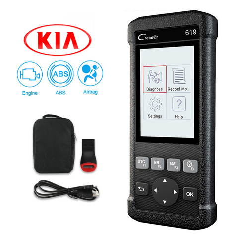 Kia SRS/Airbag, ABS & Engine Diagnostic Scanner Code Reader