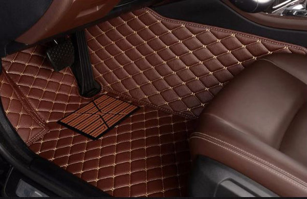 Mitsubishi Leather Custom Fit Car Mat Set