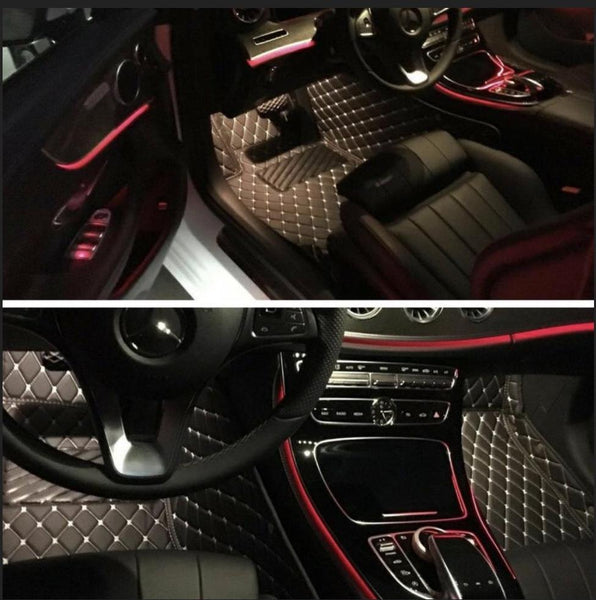 Porsche Leather Custom Fit Car Mat Set