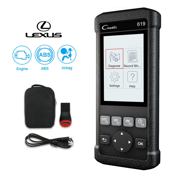 Lexus SRS/Airbag, ABS & Engine Diagnostic Scanner Code Reader