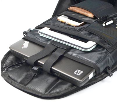 Carbon Fiber Hard Shell Motorcycle Backpack