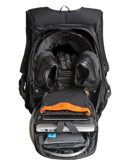 Carbon Fiber Hard Shell Motorcycle Backpack