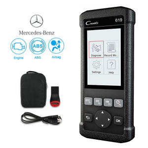 Mercedes SRS/Airbag, ABS & Engine Diagnostic Scanner Code Reader