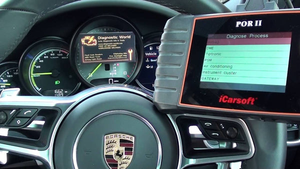 Porsche Macan Diagnostic Scanner & DPF Regeneration Tool