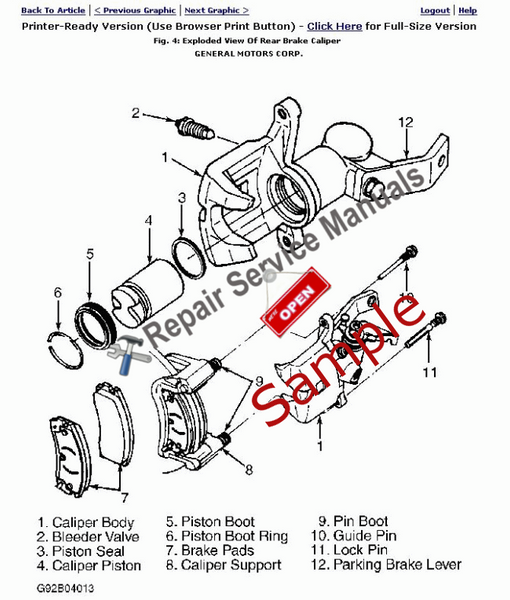 1992 Saturn SC Repair Manual (Instant Access)