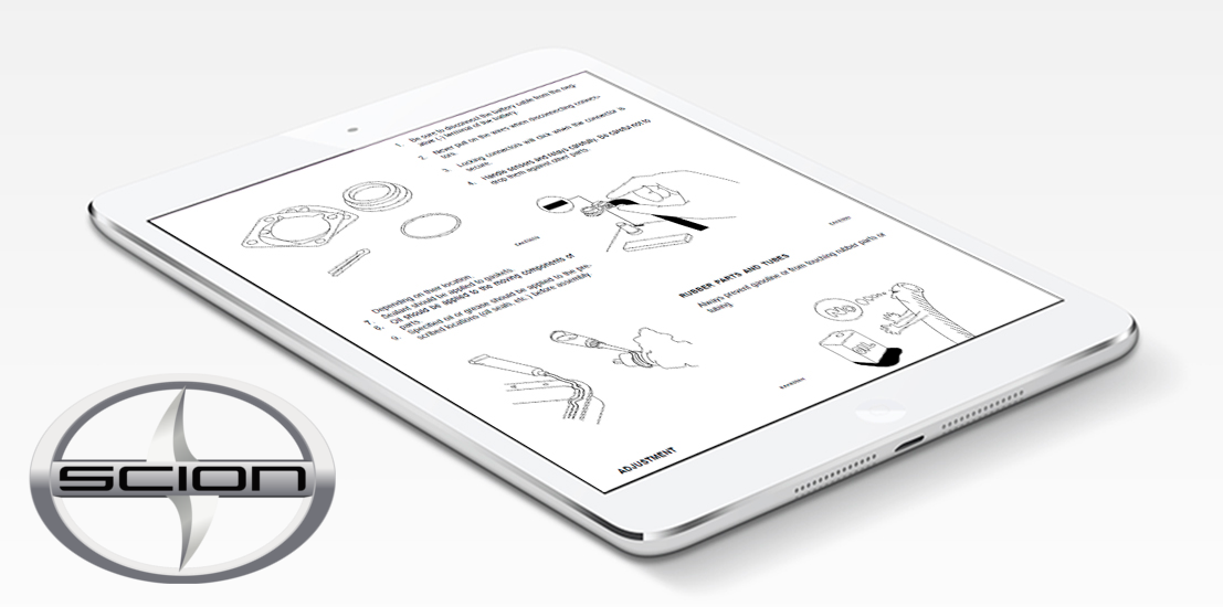 2012 Scion xD Repair Manual (Instant Access)