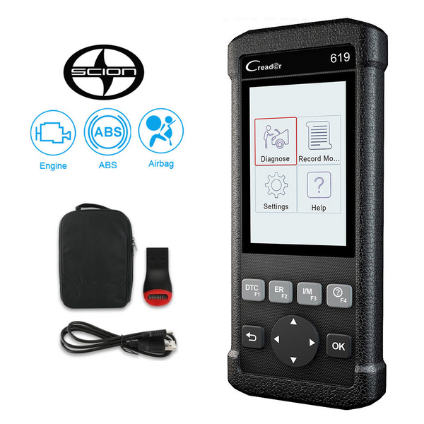 Scion SRS/Airbag, ABS & Engine Diagnostic Scanner Code Reader