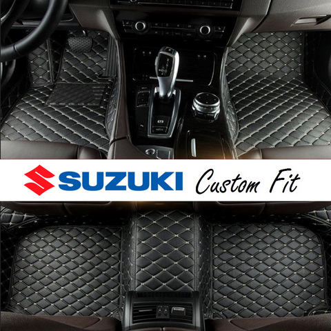 Suzuki Leather Custom Fit Car Mat Set