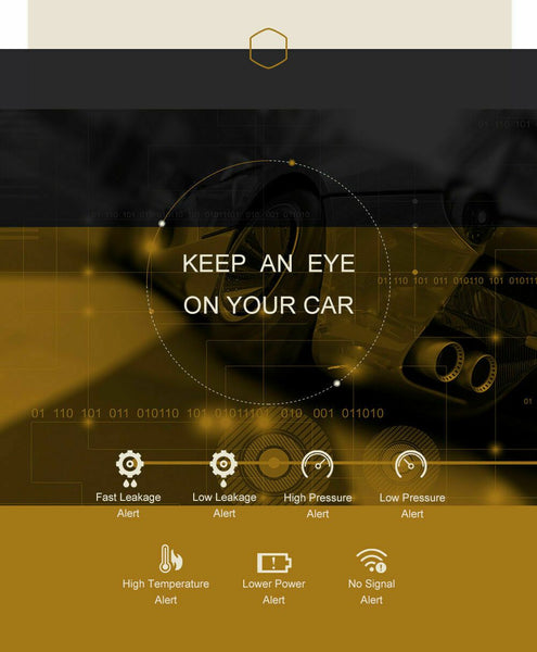 Pontiac Bluetooth Tire Pressure Monitoring System (TPMS)