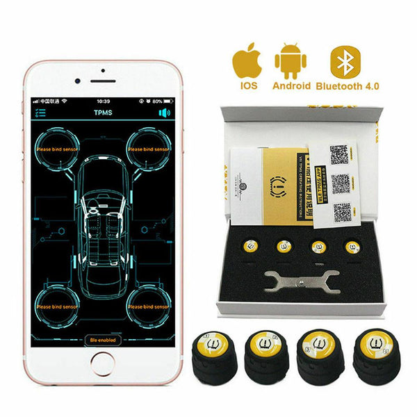 Mini Bluetooth Tire Pressure Monitoring System (TPMS)